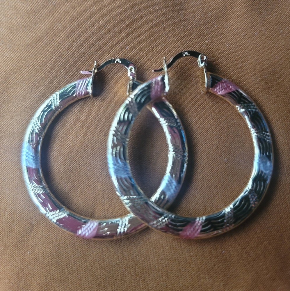 Multicolor Hoop Earrings